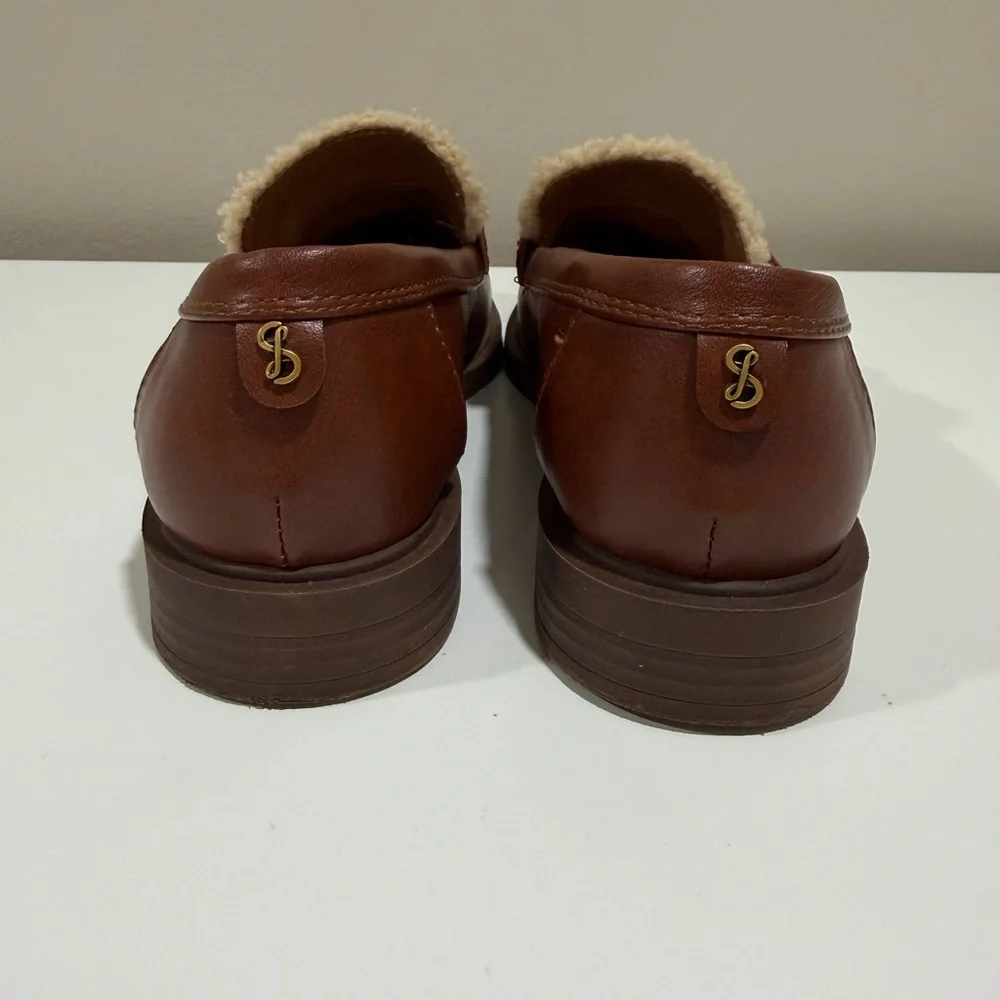 Sam And Libby Brooklyn Tailored Loafers With Metal Buckle Women's US 7.5 - Picture 7 of 12